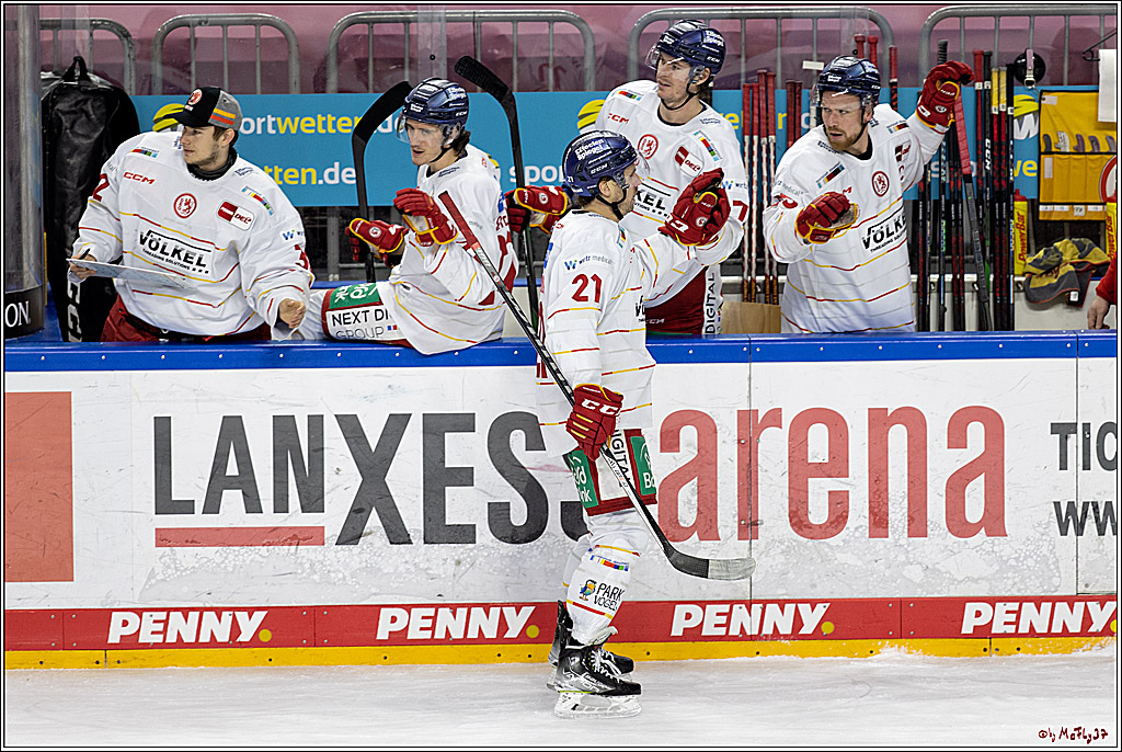 PENNY DEL;  Koelner Haie - Duesseldorfer EG ; Koeln, 16.01.2022